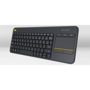 Logitech K400 Plus wireless Touch black QWERTZ DE