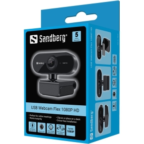 Sandberg 133-97 Webcam Flex 1920x1080 Full HD