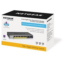 NETGEAR Switch 8x GE GS110TP-300EUS POE