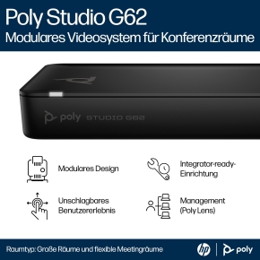 HP Poly Studio G62 Videokonferenz System Teams Basis