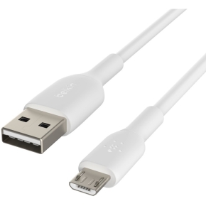 Belkin Micro-USB/USB-A Kabel PVC, 1m, weiß