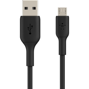 Belkin Micro-USB/USB-A Kabel PVC, 1m, schwarz