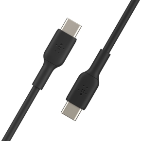 Belkin USB-C/USB-C Kabel PVC, 2m, schwarz