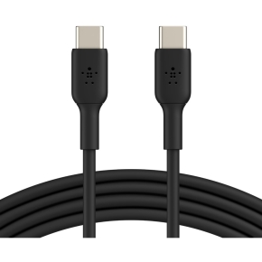 Belkin USB-C/USB-C Kabel PVC, 2m, schwarz