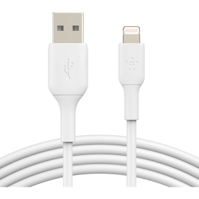 Belkin Lightning Lade/Sync Kabel PVC mfi zertifiziert 2m weiß