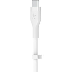 Belkin Flex USB-C/USB-C Kabel, Schnellladen bis 60W, 2m, weiß