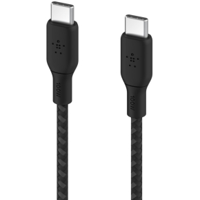 Belkin BOOST CHARGE USB-C/USB-C Kabel, bis 100 W, 2m, schwarz