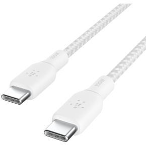 Belkin BOOST CHARGE USB-C/USB-C Kabel, bis 100 W, 2m, weiß