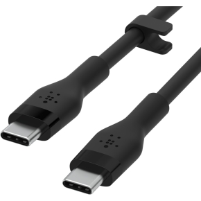 Belkin Flex Silikon-Kabel, USB-C / USB-C 2.0, 1m, Doppelpack