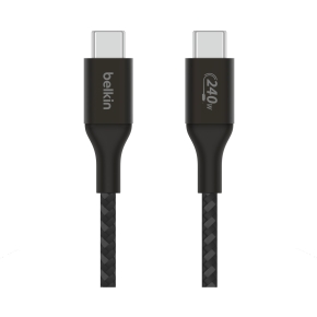 Belkin BOOST CHARGE 240W USB-C auf USB-C Kabel, 2m, schwarz