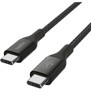 Belkin BOOST CHARGE 240W USB-C auf USB-C Kabel, 2m, schwarz