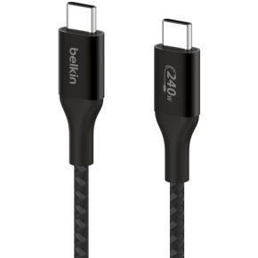 Belkin BOOST CHARGE 240W USB-C auf USB-C Kabel, 2m, schwarz