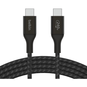 Belkin BOOST CHARGE 240W USB-C auf USB-C Kabel, 2m, schwarz