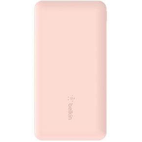 Belkin BOOST CHARGE Powerbank, 10.000mAh 12W, USB-A & -C, rosa