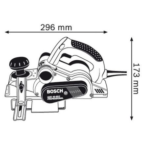 Bosch Professional Elektrohobel GHO 40-82 C