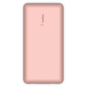 Belkin BOOST CHARGE Powerbank, 20.000mAh 15W, USB-A & -C, rosa