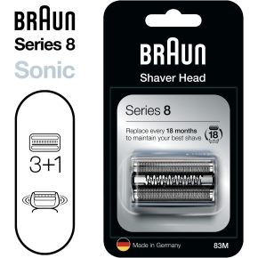 Braun Rasierer Zubehör Scherkopf Kombipack 83M