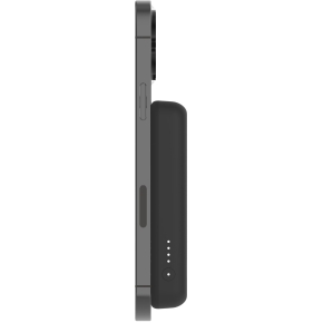 Belkin Magn. drahtlose Powerbank, Standfuß, 5.000 mAh, schwarz