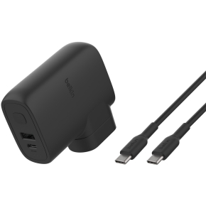 Belkin BOOST CHARGE Hybrid Dual USB-C+A-Ladegerät 25W, b