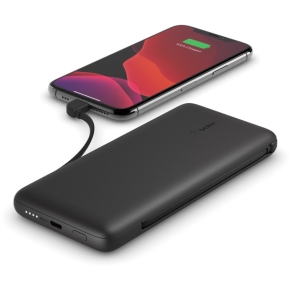 Belkin BOOST?CHARGE™ Powerbank,10.000 mAh 18W, mit Kabeln blk