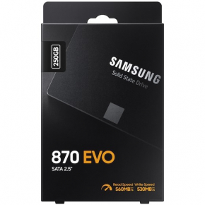 2.5 250GB Samsung 870 EVO retail