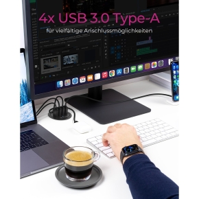 HUB Tisch-Hub 4x USB 3.0 Type-A ICY BOX