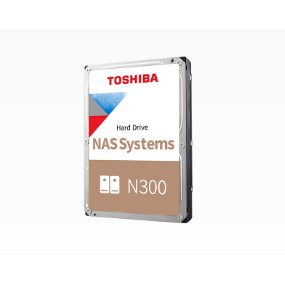 8TB NAS Toshiba N300 HDWG480UZSVA Gold 7200RPM 256MB