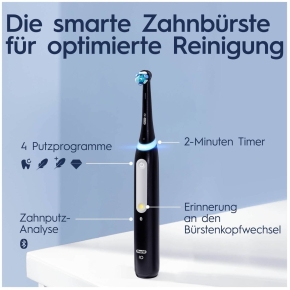 Oral-B iO Series 4 *Matt Black* mit Reiseetui