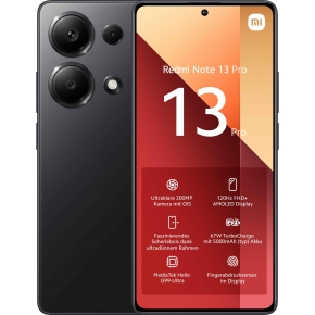 Xiaomi Redmi Note 13 Pro Dual Sim 8+256GB midnight black DE