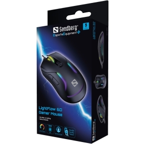 Sandberg 640-27 LightFlow 6D Gaming Maus