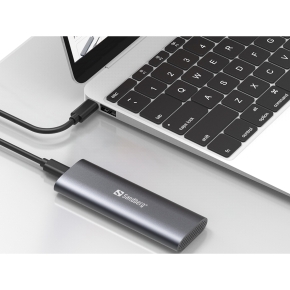 Sandberg 136-39 Externes Speichergehäuse für M.2/NVMe SSD mit USB-C 3.2