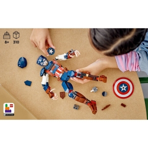 LEGO Marvel Super Captain America Baufigur 76258