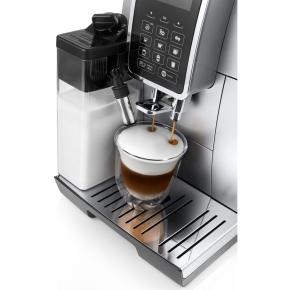 De Longhi Dinamica ECAM350.75.SB Kaffeemaschine mit Cappuccinatore silver