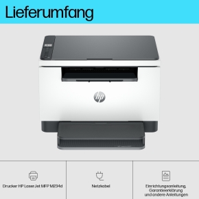 L HP LaserJet MFP M234d A4 Laser-Multifunktionsdrucker 4in1 A4 Duplex