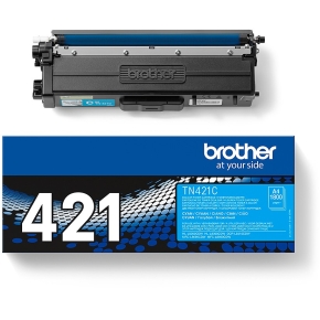 Brother Toner TN-421C Cyan bis zu 1.800 Seiten nach ISO 19798