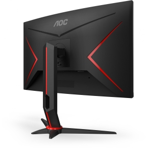 68,6cm/27 (1920x1080) AOC C27G2ZU/BK Gaming Curved 16:9 0,5ms 240Hz 2xHDMI DisplayPort VESA Lift Speaker Full HD Black Red