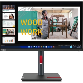 60,5cm/23,8 (2560x1440) Lenovo ThinkVision P24q-30 16:9 QHD IPS 60Hz 4ms HDMI DP USB Vesa Black