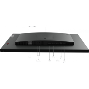 60,5cm/23,8 (2560x1440) Lenovo ThinkVision P24q-30 16:9 QHD IPS 60Hz 4ms HDMI DP USB Vesa Black