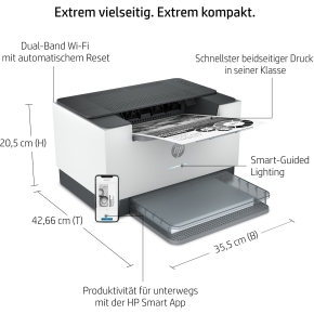 L HP LaserJet M209dw A4/LAN/WLan/Duplex monochrome