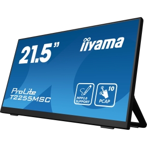 54,5cm/21,5 (1920x1080) iiyama ProLite T2255MSC-B1 16:9 FHD IPS Touch 5ms 60Hz HDMI DP Speaker Black