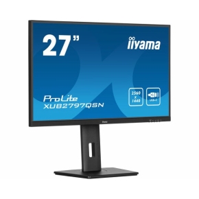 68,5cm/27 (2560x1440) iiyama PROLITE XUB2797QSN-B1 16:9 WQHD IPS 1ms 100Hz HDMI DP USB-C RJ45 Speaker Pivot Black