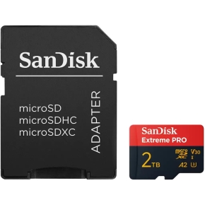 CARD 2TB SanDisk Extreme PRO microSDXC UHS-I V30 A2 Class U3