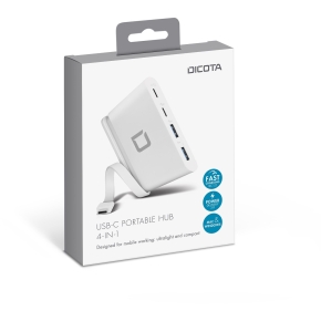D Dicota USB-C Portable Hub 4-in-1