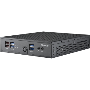 Barebone ShuttleBarebone DS50U5 Black (Core i5-1335U) fanless Fanless 24-7 ready, w/o WLAN