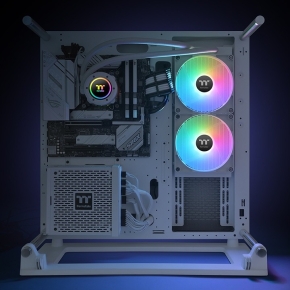 K Cooler Wasserkühlung Thermaltake TH280 V2 ARGB Sync CPU Liquid Cooler Snow Edition All-In-One