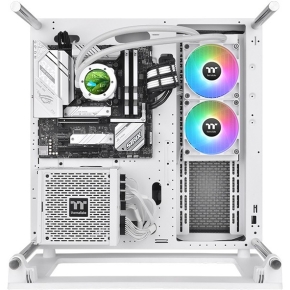 K Cooler Wasserkühlung Thermaltake TH240 V2 Ultra ARGB Sync CPU Liquid Cooler Snow Edition All-In-One