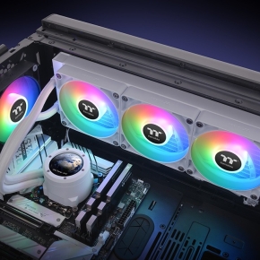 K Cooler Wasserkühlung Termaltake TH360 V2 Ultra ARGB Sync CPU Liquid Cooler Snow Edition All-In-One