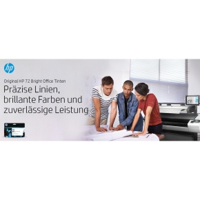 HP Tinte 72 C9403A Schwarz matt