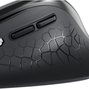 Cherry Mouse STREAM COMFORT Wireless black Ergonomisch