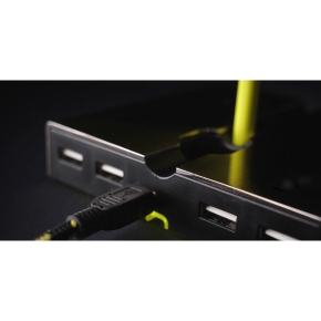 CHERRY Xtrfy Mouse Bungee B4 m. LED 4-port USB Hub